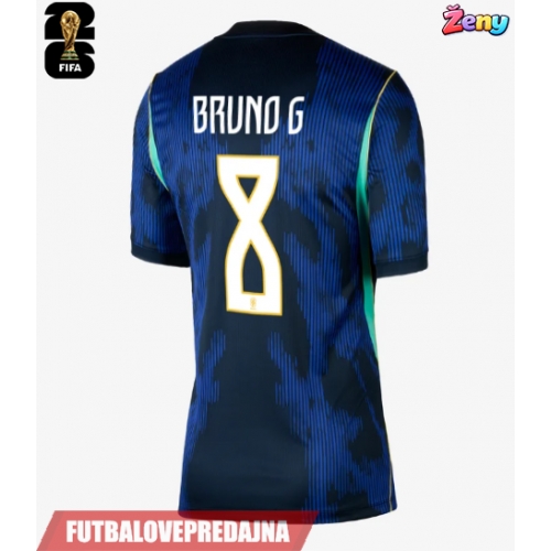 Lacne Ženy Futbalové dres Brazília Bruno Guimaraes #8 MS 2026 Krátky Rukáv - Preč